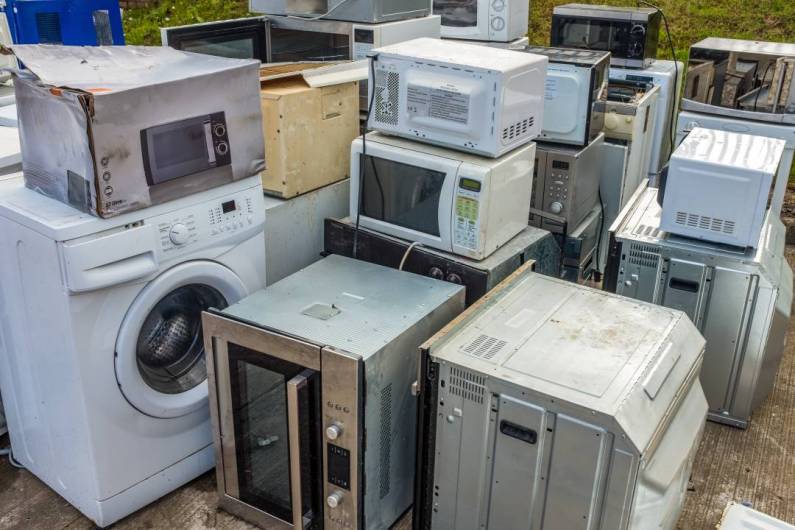 old washing machine, microwave for dismantling